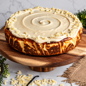 Cheesecake de Vainilla & Chocolate Belga Blanco